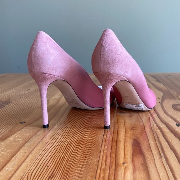 immy Choo Pink Degrade Romy Pointed Toe Pumps - Picture 5 of 6